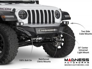 Jeep Wrangler JL Front Bumper - Stealth Fighter